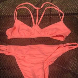 NWT Orange Roxy Bathing Suit (M/L)